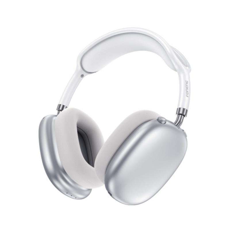 Ασύρματα Ακουστικά Κεφαλής Foneng BL59 ANC Noise Canceling Ασημί | Shopin.gr