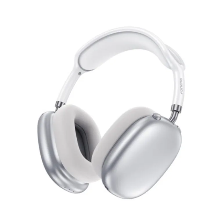 Ασύρματα Ακουστικά Κεφαλής Foneng BL59 ANC Noise Canceling Ασημί | Shopin.gr