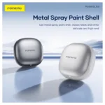 True Wireless Ακουστικά Bluetooth Foneng BL166 Sliding-Lid ANC+ENC Ασημί | Shopin.gr