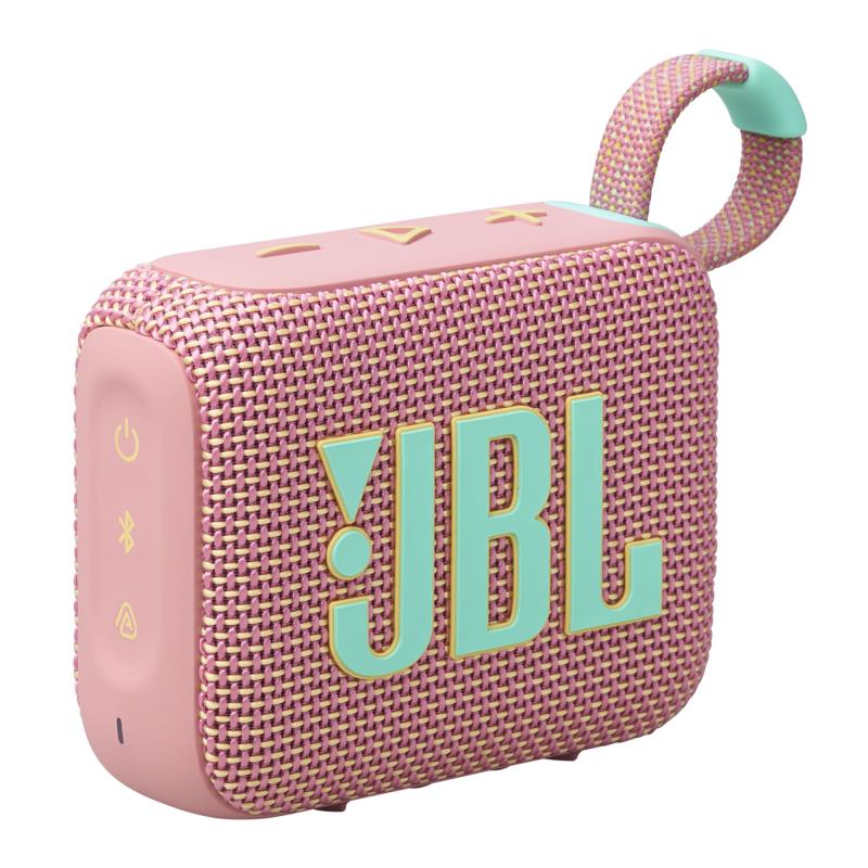 Φορητό Ηχείο Bluetooth JBL GO4 4.2W Ροζ | Shopin.gr