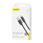 Καλώδιο Σύνδεσης USB 2.0 Foneng XS07 USB A σε USB C 15W 3Α 1.2m Μαύρο | Shopin.gr