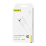 Καλώδιο Σύνδεσης USB 2.0 Foneng XS07 USB A σε Lightning 12W 2.4Α 1.2m Λευκό | Shopin.gr