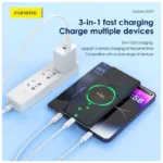Καλώδιο Σύνδεσης USB 2.0 Foneng XS07 USB C σε USB C 60W 1.2m Λευκό | Shopin.gr