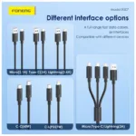 Καλώδιο Σύνδεσης USB 2.0 Foneng XS07 USB C σε USB C 60W 1.2m Μαύρο | Shopin.gr