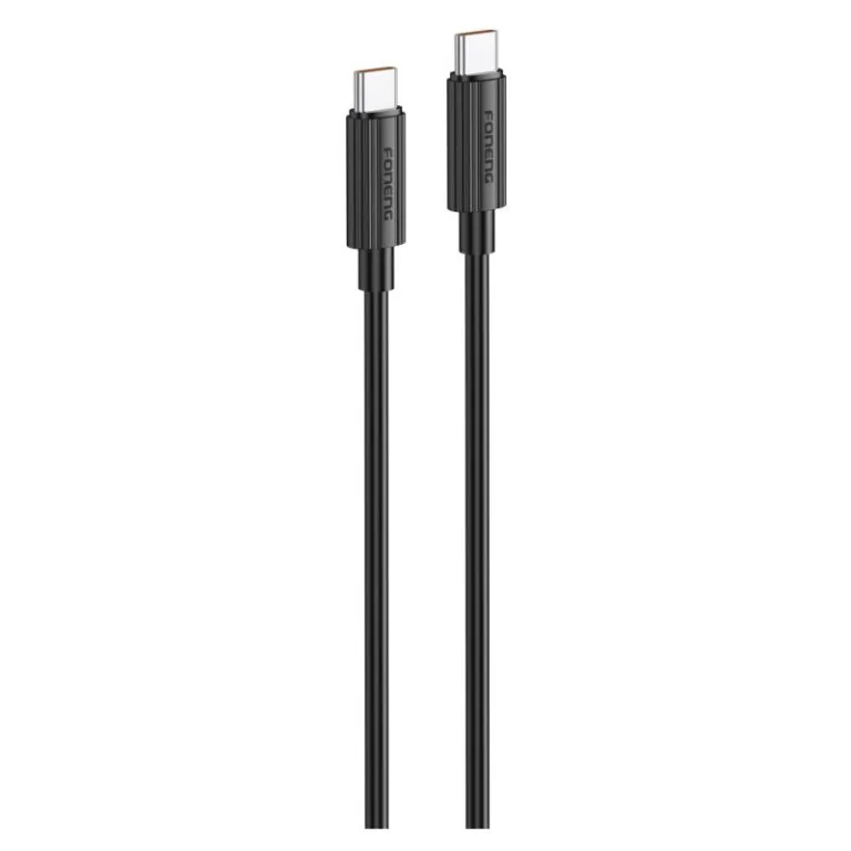 Καλώδιο Σύνδεσης USB 2.0 Foneng XS07 USB C σε USB C 60W 1.2m Μαύρο | Shopin.gr