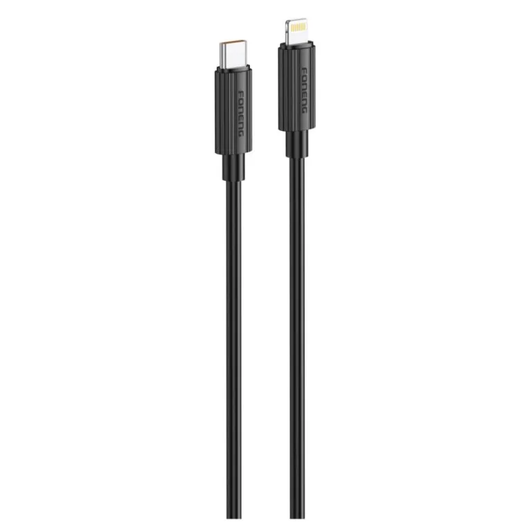 Καλώδιο Σύνδεσης USB 2.0 Foneng XS07 USB C σε Lightning PD 27W 1.2m Μαύρο | Shopin.gr