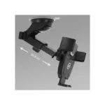 Universal Βάση Στήριξης Ταμπλό & Παρμπρίζ Αυτοκινήτου Hammer Μαύρο | Shopin.gr