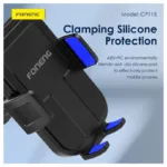 Universal Βάση Στήριξης Ταμπλό Αυτοκινήτου Foneng CP115 για Smartphones 4.5"-7.0" Μαύρο | Shopin.gr