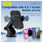 Universal Βάση Στήριξης Ταμπλό Αυτοκινήτου Foneng CP115 για Smartphones 4.5"-7.0" Μαύρο | Shopin.gr