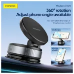 Universal Βάση Στήριξης Ταμπλό & Παμπρίζ Αυτοκινήτου Μαγνητική Αναδιπλούμενη Foneng CP129 Μαύρο | Shopin.gr