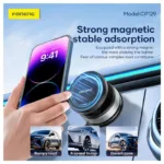 Universal Βάση Στήριξης Ταμπλό & Παμπρίζ Αυτοκινήτου Μαγνητική Αναδιπλούμενη Foneng CP129 Μαύρο | Shopin.gr