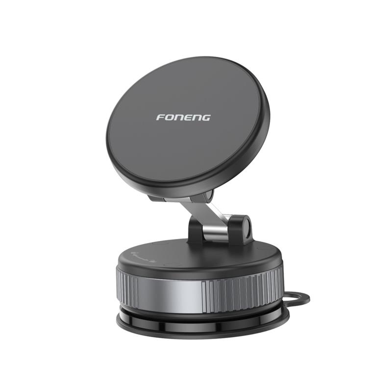 Universal Βάση Στήριξης Ταμπλό & Παμπρίζ Αυτοκινήτου Μαγνητική Αναδιπλούμενη Foneng CP129 Μαύρο | Shopin.gr