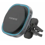 Universal Βάση Στήριξης Αεραγωγού Αυτοκινήτου Μαγνητική Foneng CP128 με Ασύρματη Φόρτιση & Φωτισμό 15W Μαύρο | Shopin.gr