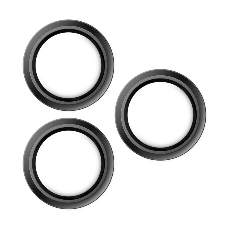 Tempered Glass Full Face Hammer Glass για Τζαμάκι Κάμερας Apple iPhone 16 Pro/ 16 Pro Max Μαύρο | Shopin.gr