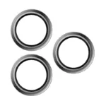 Tempered Glass Full Face Hammer Glass για Τζαμάκι Κάμερας Apple iPhone 16 Pro/ 16 Pro Max Ασημί | Shopin.gr