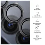 Tempered Glass Full Face Hammer Glass για Τζαμάκι Κάμερας Samsung Galaxy S24 Ultra Μαύρο | Shopin.gr