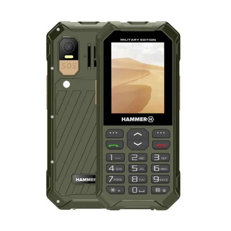 Κινητό Τηλέφωνο Hammer 6 LTE (Dual SIM) Military Edition Χακί | Shopin.gr