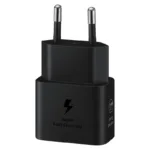 Φορτιστής Ταξιδίου Ταχείας Φόρτισης Samsung EP-T2510NBEG με Έξοδο USB C GaN PD 25W 3A Μαύρο | Shopin.gr