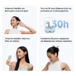 True Wireless Ακουστικά Bluetooth Xiaomi Redmi Buds 6 Active Μαύρο | Shopin.gr