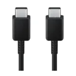 Καλώδιο Σύνδεσης USB 2.0 Samsung EP-DX510JBEG USB C σε USB C 5A 1.8m Μαύρο | Shopin.gr