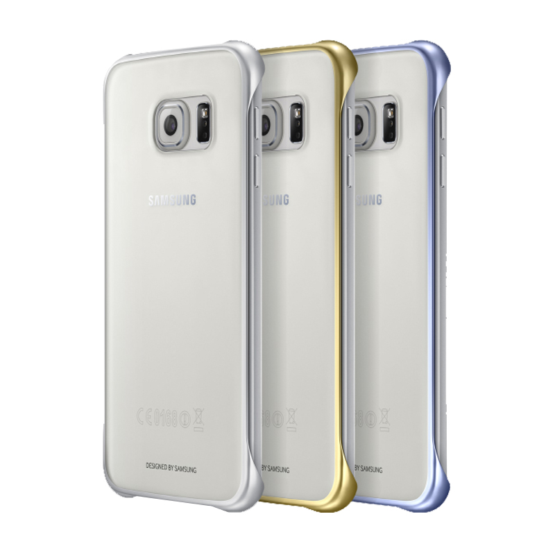 Θήκη Faceplate Samsung Clear Cover EF-QG920BKEGCN για SM-G920F Galaxy S6 Μαύρο - Χρυσό - Ασημί | Θήκες - shopin.gr