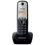 Ασύρματο Ψηφιακό Τηλέφωνο Panasonic KX-TG1611GRG Μαύρο-Ασημί με Αναγνώριση Κλήσης