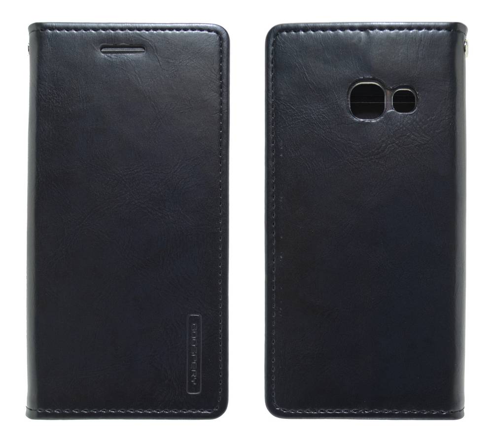 Θήκη Book Goospery Blue Moon Flip για Samsung SM-A320F Galaxy A3 (2017) Μαύρη by Mercury | Θήκες - shopin.gr