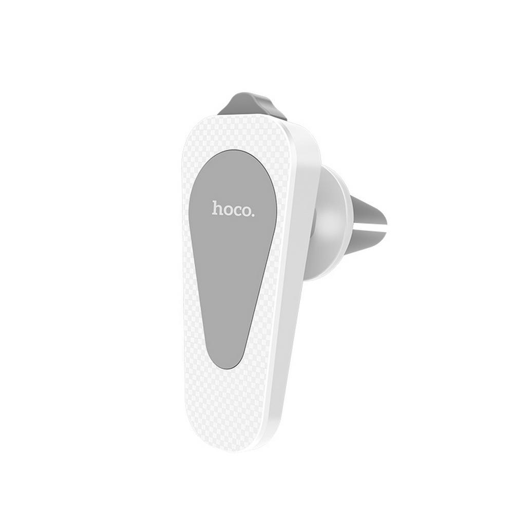 Βάση Στήριξης Αεραγωγού Αυτοκινήτου Hoco CA37 Magnetic Λευκή | Βάσεις Στήριξης - shopin.gr