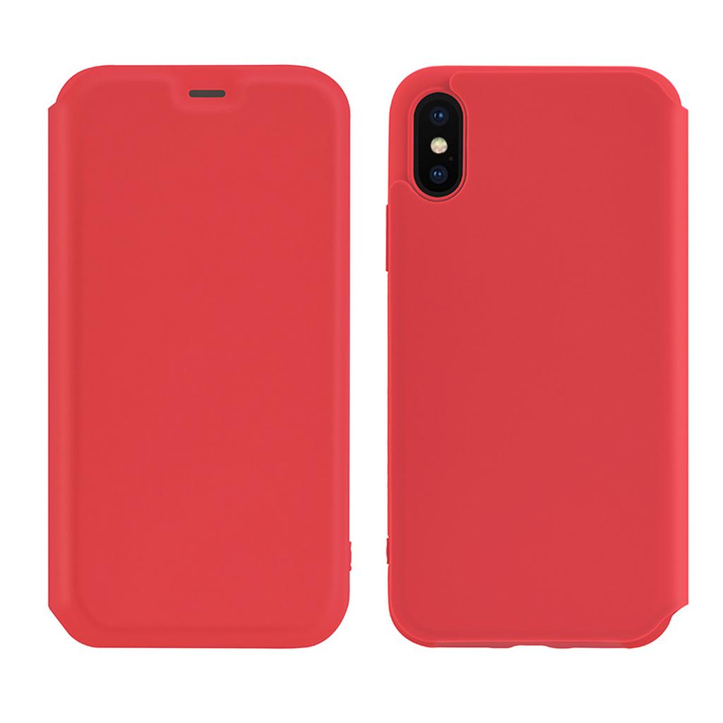Θήκη Hoco Colorful Series Liquid Silicone για Apple iPhone X / XS Κόκκινη | Θήκες - shopin.gr