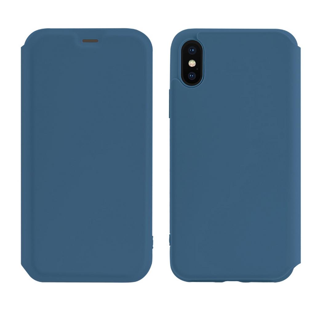 Θήκη Hoco Colorful Series Liquid Silicone για Apple iPhone XS Max Μπλε | Θήκες - shopin.gr