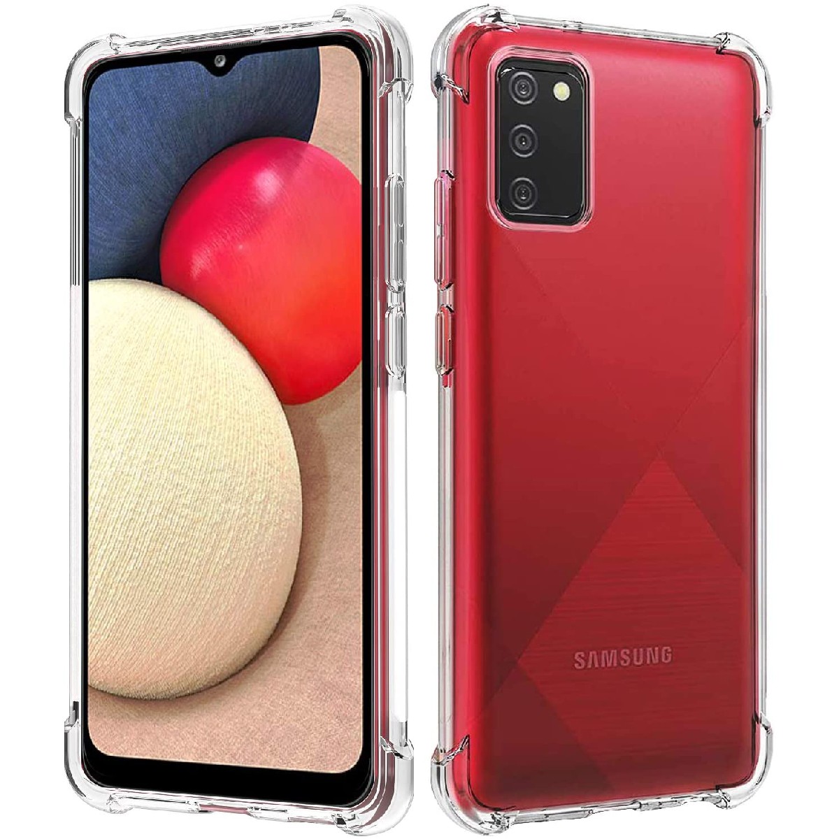 Θήκη TPU Ancus Shock Proof για Samsung A02 A022F A02s A025F M02S M025F Διάφανη | Θήκες - shopin.gr