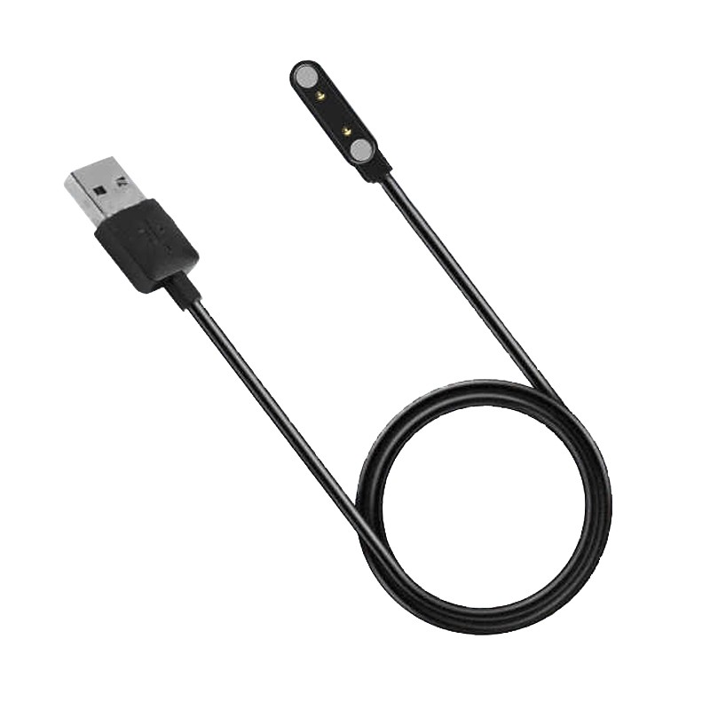 Φορτιστής Ancus Wear 2 pin - 7.62mm για Smartwatch και Smartband Μαύρο | Φορτιστές Wearables - shopin.gr