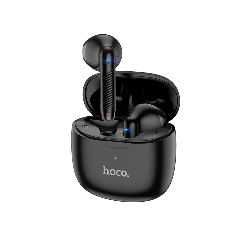 Wireless Hands Free Hoco ES56 Scout TWS V5.1 Εναλλαγή Master/Slave και Συμβατότητα με Siri / Google Assistant Μαύρο | Bluetooth - shopin.gr