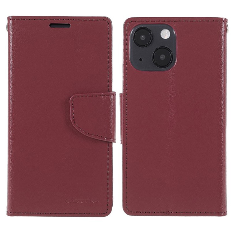 Θήκη Book Goospery Bravo Diary για Apple iPhone 13 Mini Κόκκινο | Θήκες - shopin.gr