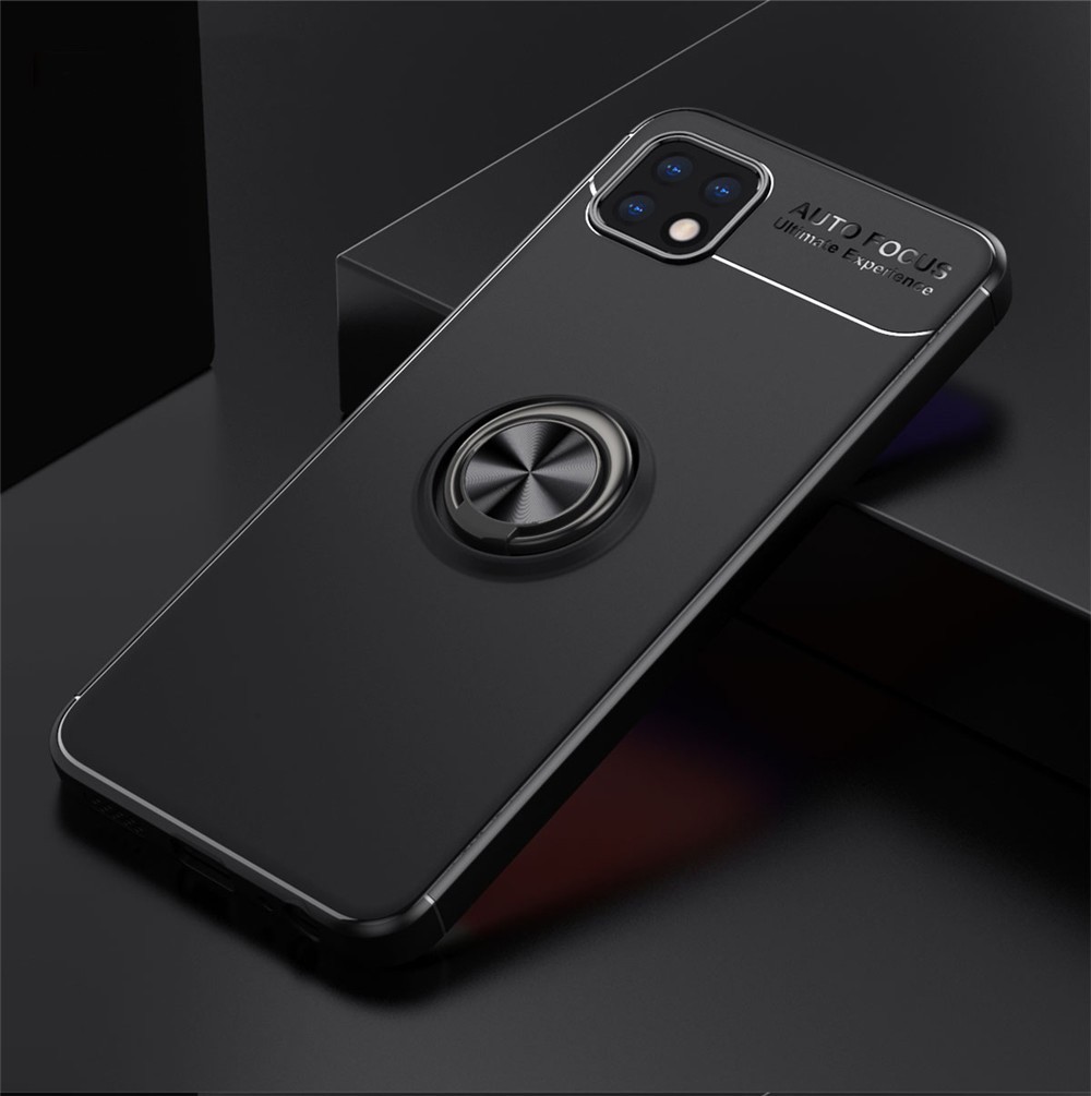 Θήκη Ancus AutoFocus Shock Proof με Ring Holder για Samsung SM-A226 Galaxy A22 5G Μαύρη | Θήκες - shopin.gr