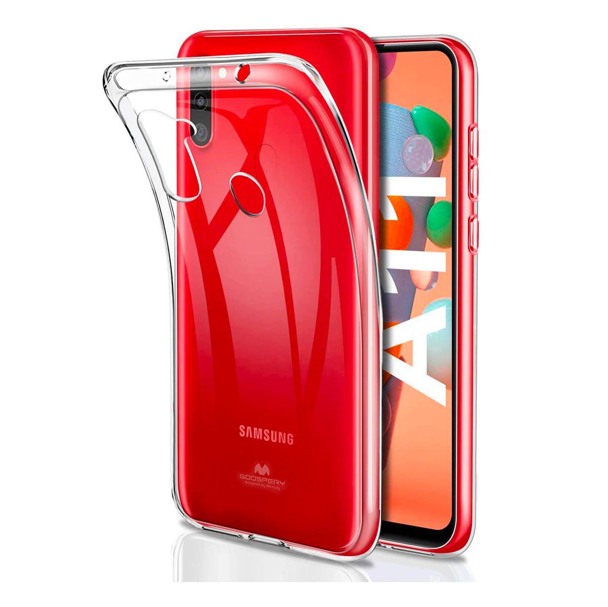 Θήκη Jelly Goospery για Samsung A11 A115F M11 M115F Διάφανο | Θήκες - shopin.gr