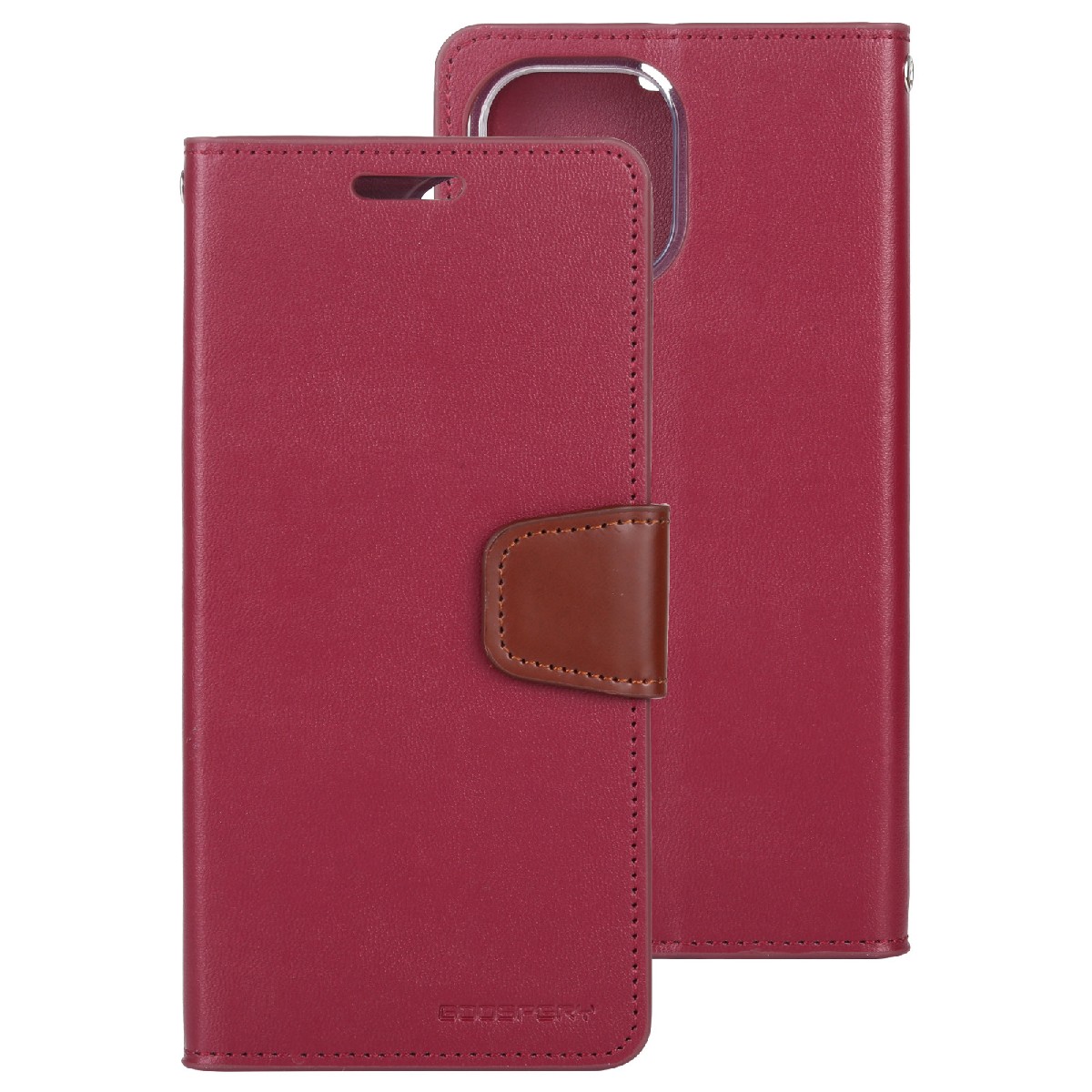 Θήκη Book Goospery Sonata Diary Case για Apple iPhone 12 Pro Max Μπορντώ | Θήκες - shopin.gr