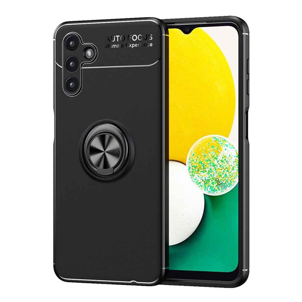 Θήκη Ancus Autofocus Shockproof με Ring Holder για Samsung A13 A136F A04s A047F Μαύρη | Θήκες - shopin.gr