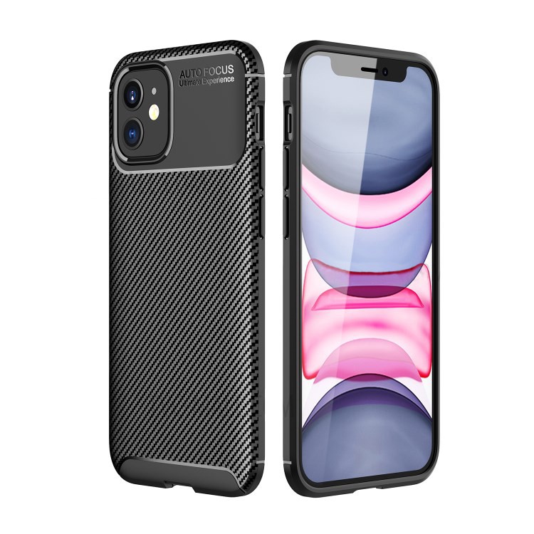 Θήκη Ancus AutoFocus Carbon Fiber για Apple iPhone 12 Mini Μαύρη | Θήκες - shopin.gr