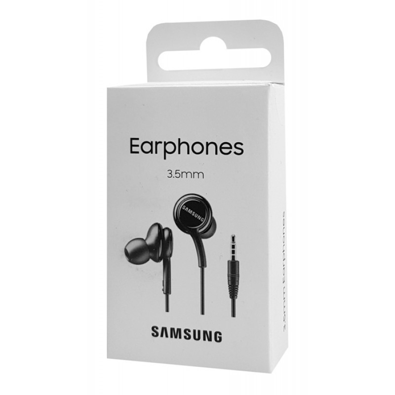 Hands Free Stereo Samsung EO-IA500BBEGWW 3.5mm με Μικρόφωνο και Πλήκτρο Λειτουργίας 1.2m Μαύρα | Hands Free - shopin.gr