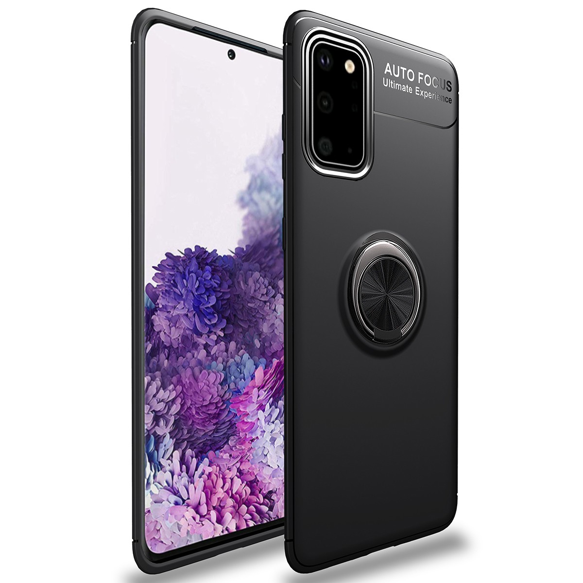Θήκη Ancus AutoFocus Shock Proof με Ring Holder για Samsung SM-G980F Galaxy S20 Μαύρη | Θήκες - shopin.gr