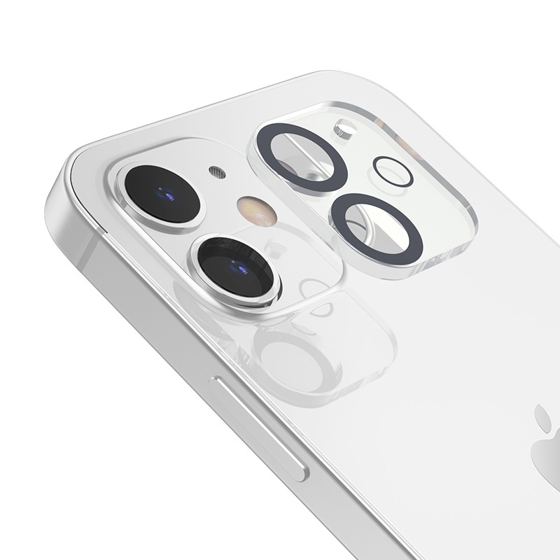 Προστασία Κάμερας Hoco 3D Metal G13 για iPhone 12 Μαύρο Σετ 25τεμ. | Προστασία Κάμερας - shopin.gr