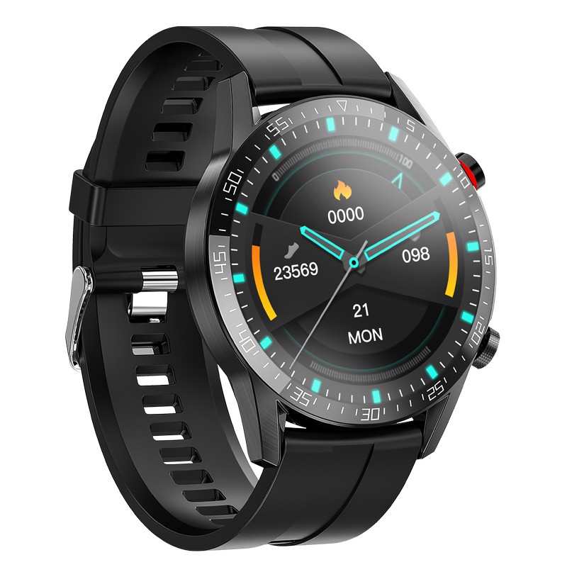 Smartwatch Hoco Y2 Pro IP68 TFT HD IPS Screen 1.28" 260mAh Μαύρο | Smartwatches - shopin.gr
