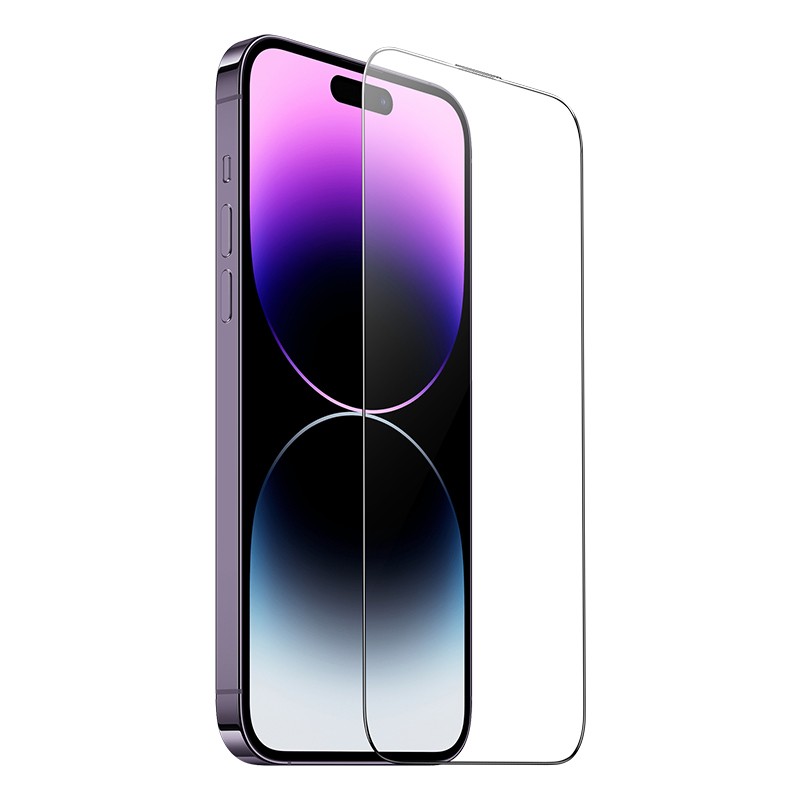 Tempered Glass Hoco A32 Anti Reflective Dustproof 0.33mm για Apple iPhone 14 Pro Max Μαύρο | Προστασία Οθόνης - shopin.gr