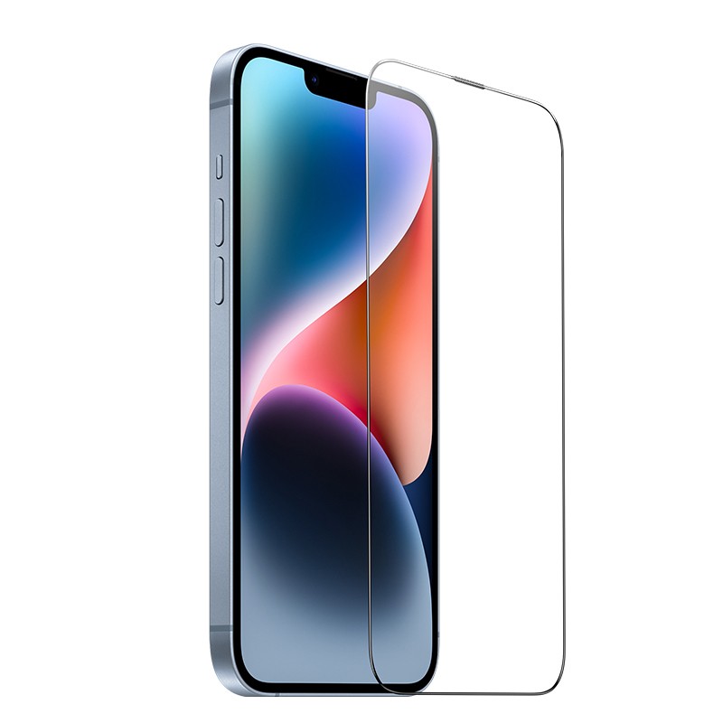 Tempered Glass Hoco A32 Anti Reflective Dustproof 0.33mm για Apple iPhone 14 Plus iPhone 13 Pro Max  Μαύρο | Προστασία Οθόνης - shopin.gr