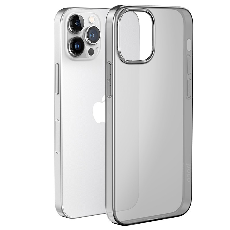 Θήκη Hoco TPU Light Series για Apple iPhone 14 Pro Max Smoke | Θήκες - shopin.gr