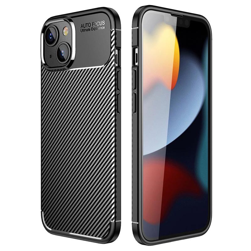 Θήκη Ancus AutoFocus Carbon Fiber για Apple iPhone 14 Μαύρη | Θήκες - shopin.gr