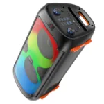 Φορητό Ηχείο Wireless Hoco BS53 Manhattan Μαύρο BT V5.1 2x20W 3600mAh USB 3.5mm FM με 2 Ασύρματα Μικρόφωνα | Φορητά Ηχεία - shopin.gr