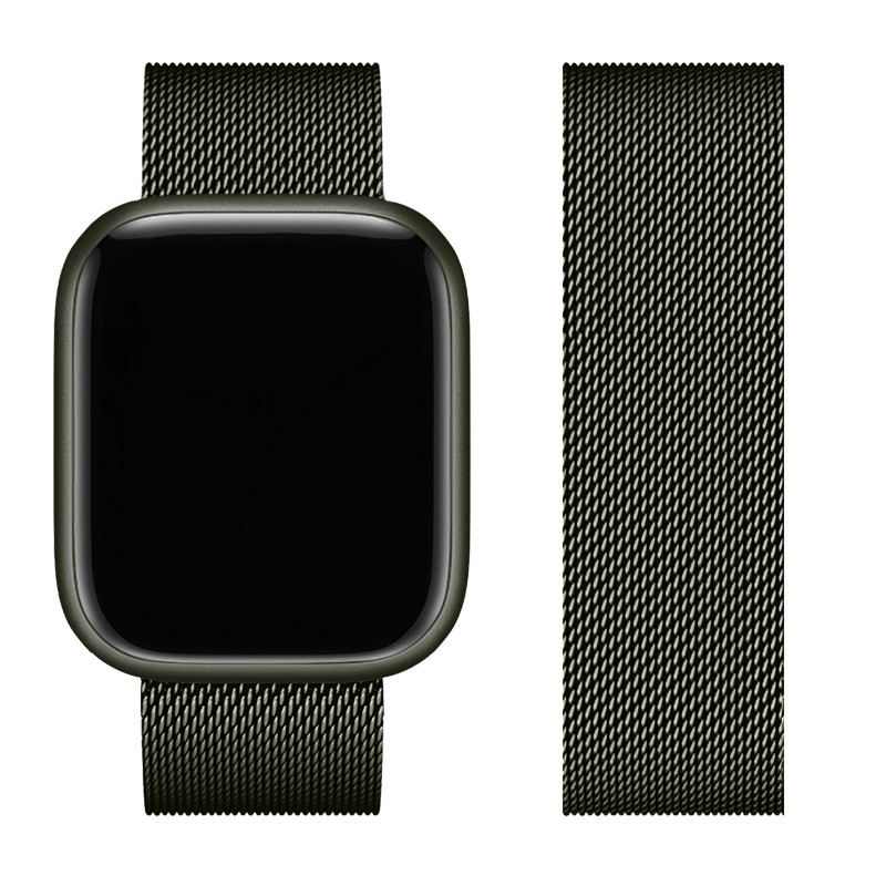 Watchband Hoco WA03 Simple Beauty 38/40/41mm για Apple Watch series 1/2/3/4/5/6/7/8/SE Stainless Steel Πράσινο | Αξεσουάρ Wearables - shopin.gr
