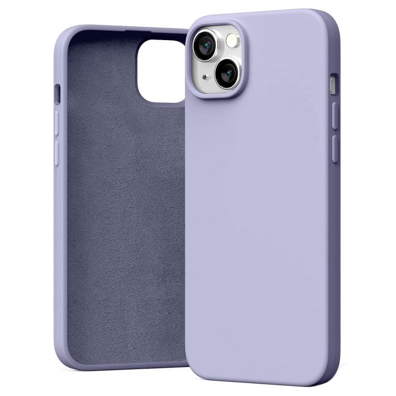 Θήκη Goospery Silicone για Apple iPhone 14 Plus Lavender Grey | Θήκες - shopin.gr